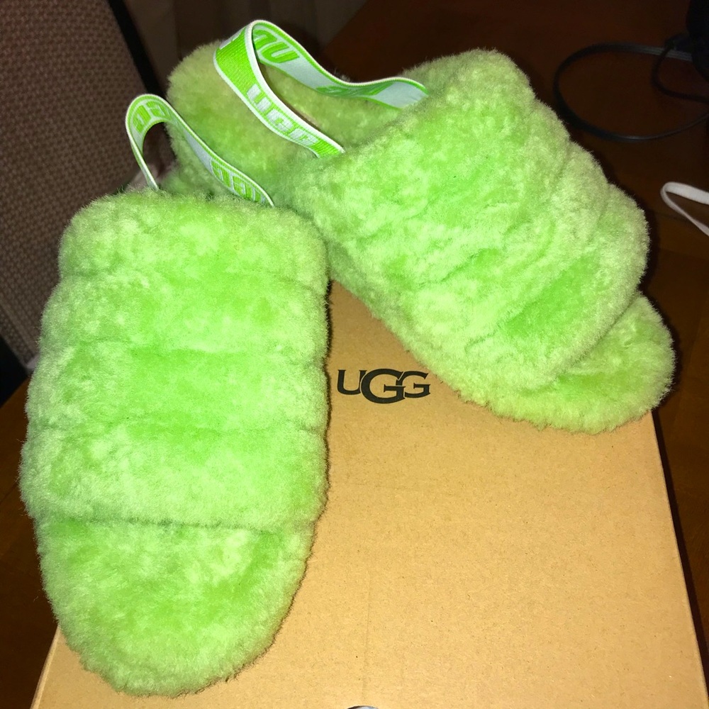 UGG Fluff Yeah Slide💚